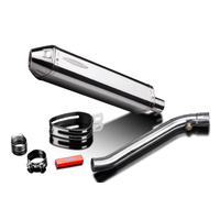 Kawasaki ZX10R Ninja ZX-10R 16-19 DE-CAT 420MM TRI-OVAL Stainless Exhaust System Product thumb image 3