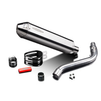 SUZUKI DR650SE 1996-2024 420MM TRI-OVAL STAINLESS EXHAUST SYSTEM Product thumb image 3