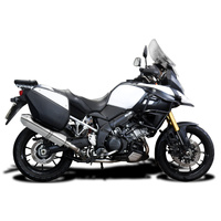 Suzuki V-STROM DL1000 2014-2020 420MM TRI-OVAL Stainless DE-CAT Silencer KIT Product thumb image 3