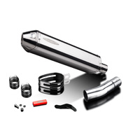 Kawasaki Ninja 500 Z500 2024-2025 420MM TRI-OVAL Stainless Exhaust System Product thumb image 3