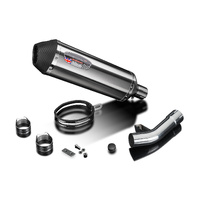 Suzuki GSF1250S GSF1250SA Bandit 07-16 343MM X-OVAL Stainless Exhaust System Product thumb image 3