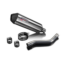 Kawasaki KLR650E 2008-2021 343MM X-OVAL Stainless Exhaust System Product thumb image 3