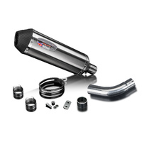 Suzuki SV650 2016-2024 343MM X-OVAL Stainless Exhaust System Product thumb image 3