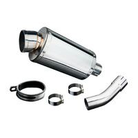 Suzuki SV650 SV650S 2003-2015 225MM Oval Stainless Exhaust System Product thumb image 3