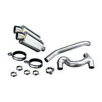 Honda VFR800 V-TEC 2002-2013 225MM Oval Stainless Exhaust System Product thumb image 3