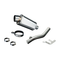 Honda VFR800 HI-LEVEL 1998-2001 225MM Oval Stainless  Exhaust System Product thumb image 3