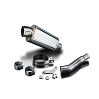Kawasaki Ninja 300 2013-2023 225MM Oval Stainless Exhaust System Product thumb image 3
