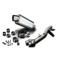 HONDA NT700V Deauville (2006-2015) 225MM OVAL STAINLESS EXHAUST SYSTEM Product thumb image 3