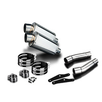 Ducati Monster 620/695/800 2002-2008 225MM Oval Stainless SS70 Exhaust System Product thumb image 3