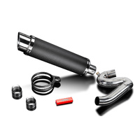 Honda CBR1000RR Fireblade 08-15 350MM Round Carbon DL10 Exhaust System Product thumb image 3