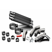 Kawasaki Ninja ZX10R ZX-10R 06 07 350MM Round Carbon Exhaust System Product thumb image 3