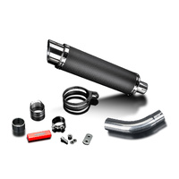 Suzuki SV650 2016-2023 350MM Round Carbon DL10 Silencer KIT Product thumb image 3