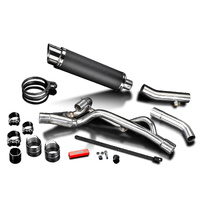 Suzuki DL650 V-STROM 2012-2016 DL10 350MM Round Carbon Exhaust System Product thumb image 3