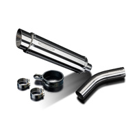 SUZUKI GSX-S750 GSR750 2011-2024 350MM ROUND STAINLESS EXHAUST SYSTEM Product thumb image 3