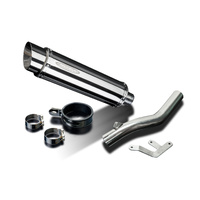 HONDA VFR800 HI-LEVEL 1998-2001 350MM ROUND STAINLESS EXHAUST SYSTEM Product thumb image 3