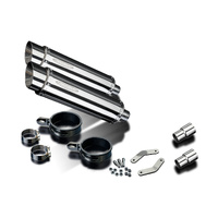 Triumph Speed Triple 1050 2011-2014 350MM Round Stainless Exhaust System Product thumb image 3