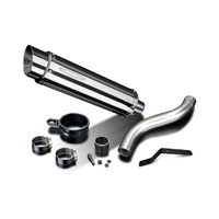 Triumph Speed Triple 955i 02-04 HI-LEVEL 350MM Round Stainless Exhaust System Product thumb image 3