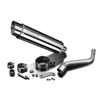 HONDA CRF250L (2012-2016) 350MM ROUND STAINLESS EXHAUST SYSTEM Product thumb image 3