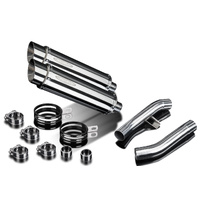 Yamaha FJR1300 (2006-2024) 350MM Round Stainless Exhaust System Product thumb image 3