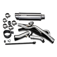 Suzuki DL650 V-STROM 2012-2016 SL10 350MM Round Stainless Exhaust System Product thumb image 3