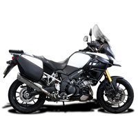 Suzuki V-STROM DL1000 2014-2020 350MM Round Stainless DE-CAT Silencer KIT Product thumb image 3
