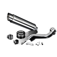 HONDA CRF250L RALLY 17-20 SL10 350MM STAINLESS STEEL EXHAUST SYSTEM Product thumb image 3