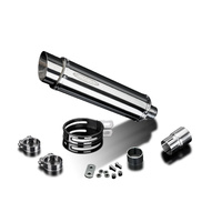 Royal Enfield Himalayan 2016-2022 350MM Round Stainless Exhaust System Product thumb image 3