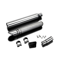 Suzuki S40 Boulevard 86-21 550MM Slash CUT Exhaust System Product thumb image 3