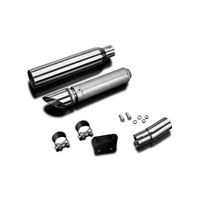 Suzuki S40 Boulevard 86-21 410MM Slash CUT Exhaust System Product thumb image 3