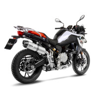 Leovince LV SLIP-ON A | LV ONE EVO | Stainless | F 750 / 850 GS / GSA 18> (fits w orig. pann) Product thumb image 3