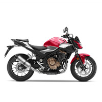 Leovince LV SLIP-ON A | LV ONE EVO | Stainless | CB500 F / X / CBR500R 19> (fits w orig. cent stand) Product thumb image 3