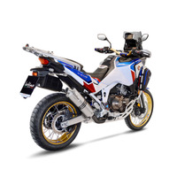 Leovince LV SLIP-ON A | LV ONE EVO | Stainless | CRF 1100 L AF Twin/ADV Sport/DCT 20> (Fits w orig. pann) Product thumb image 3