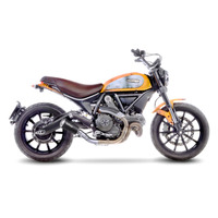 Leovince LV SLIP-ON | LV-10 | Stainless Black | Monster 797 17>20 / Scrambler 800 15>20 Product thumb image 3