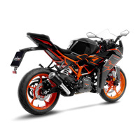 Leovince LV SLIP-ON | LV-10 | Stainless Black | KTM RC125 / RC390 22> Product thumb image 3
