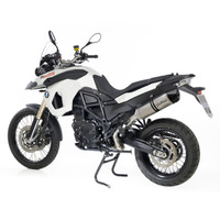 Leovince LV SLIP-ON A | LV ONE EVO | Stainless | F 650/700/800 GS/GSA 08>16 (fits w orig. pann) Product thumb image 3