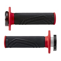 Domino Grips MX D200 D Lock ON Black Red Product thumb image 3