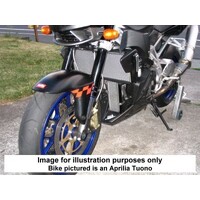 R&G Radiator AND OIL Cooler Guard SUZ GSXR1000 K7K8 (COLOUR:BLACK) Product thumb image 3