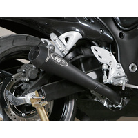 M4 Dual Black RETRO-DRAG SLIP-ONS Hayabusa 2008-2020 Product thumb image 3