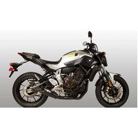 M4 ALL Black Full System RM1 Canister Yamaha MT07/XSR700 2015-2024  Product thumb image 3
