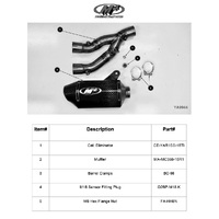 M4 Street Slayer Carbon Slip ON Yamaha R1 2015-2024 Product thumb image 3