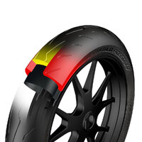 Pirelli Diablo Rosso IV Front 110/70R17 M/C 54H TL Tyre Product thumb image 4