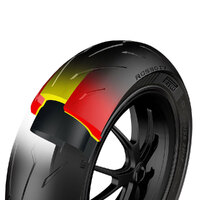 Pirelli Diablo Rosso IV 150/60R17 M/C 66H TL Tyre Product thumb image 4