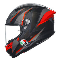 AGV K6 S Helmet Slashcut Black/Red Product thumb image 4