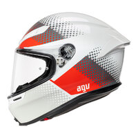 AGV K6 S Helmet SMU Fision White/Red/Light Grey Product thumb image 4