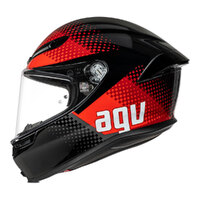 AGV K6 S Helmet SMU Fision Black/Red Product thumb image 4
