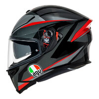 AGV K5 S Helmet Plasma Grey/Black/Red Product thumb image 4