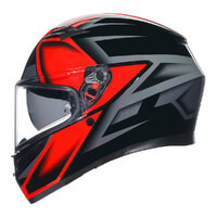 AGV K3 Helmet Compound Black/Red Product thumb image 4