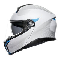 AGV Tourmodular Helmet Frequency Light Grey/Blue Product thumb image 4