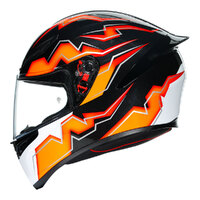 AGV K1 Helmet Kripton Black/Orange Product thumb image 4