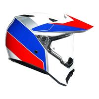 AGV AX9 Atlante Adventure Helmet White/Blue/Red Product thumb image 4